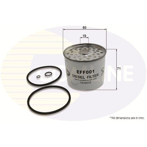 Comline Fuel Filter Element EFF001