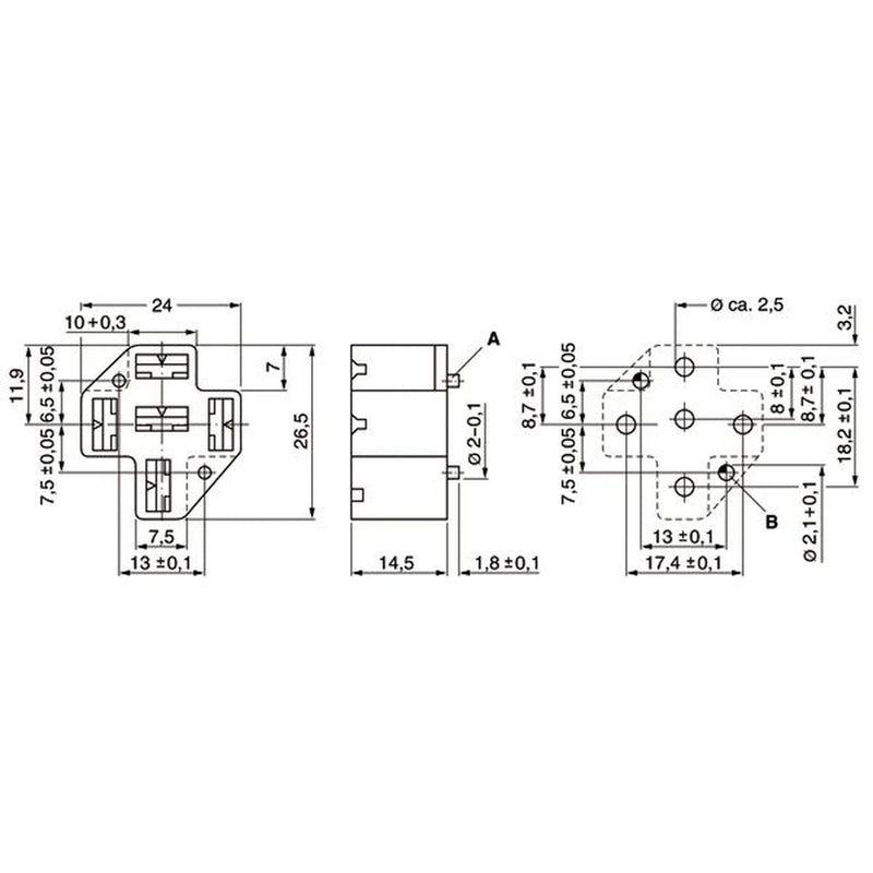 Bosch Relay Socket Base 3 334 485 041