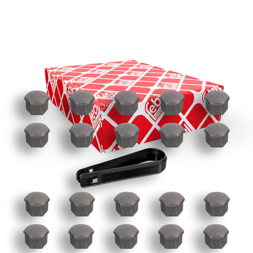 FEBI BILSTEIN 175497 Wheel Bolt Cap Fits Audi 100 200 50 80 90 A1 Seat Skoda VW FEBI - Town Parts