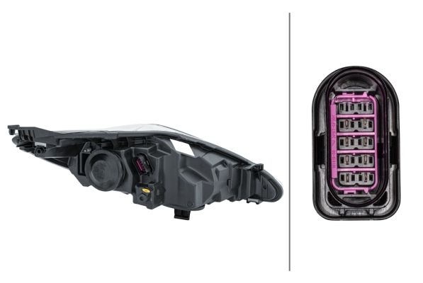 Hella Headlight Headlamp H7/H1 Left
