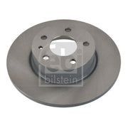 Febi 2 x Solid Rear Brake Discs 14079