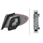 Hella Tail Light / Lamp PY21W Left 2SD 354 872-011