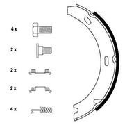 Textar Parking Brake Shoe Set 91044500