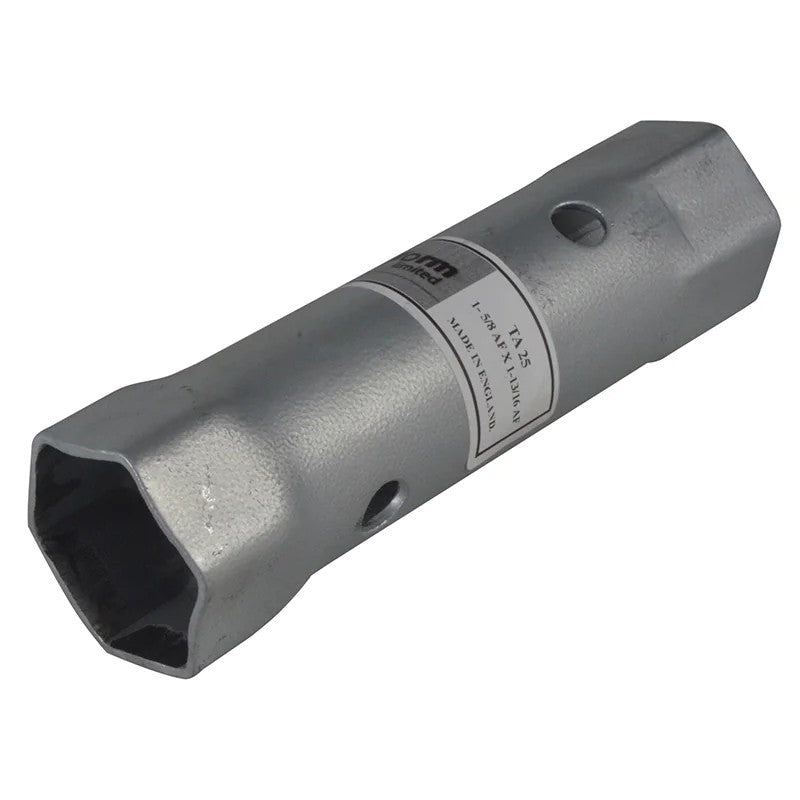 Melco TA25 A/F Box Spanner 1.5/8 x 1.13/16AF x 190mm (7 1/2in) - TA25