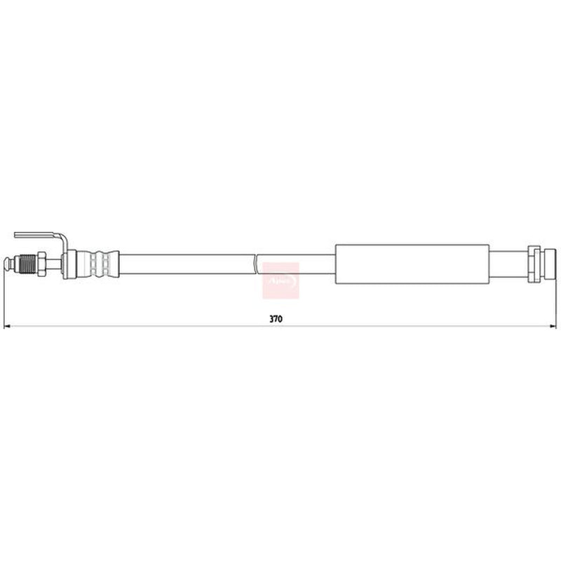 Apec Brake Hydraulic Hose Line Front HOS3793