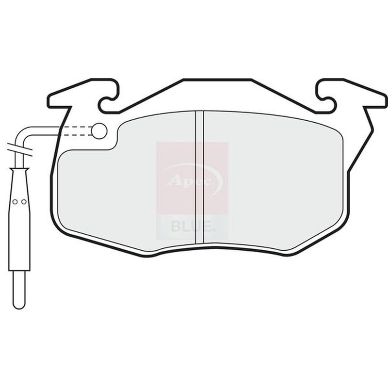 Apec Front Brake Pad Set PD3834