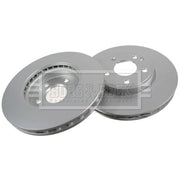 Borg & Beck 2 x Vented Front Brake Discs BBD5268