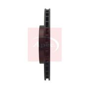 Apec 2 x Vented Rear Brake Discs DSK3494