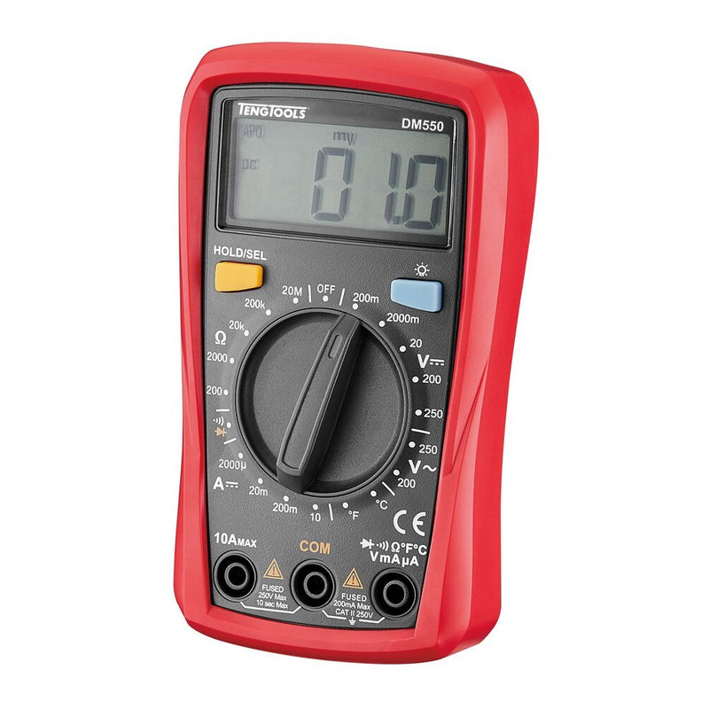 Teng Tools Digital Multimeter DM550 250V AC/DC Voltage