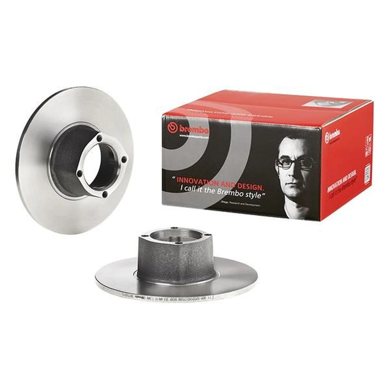 Brembo 2 x Solid Front Brake Discs 08.1509.10