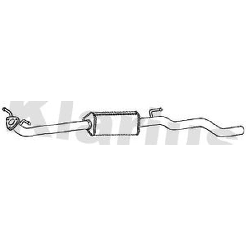 Klarius Box With Centre Pipe Centre GM1163G