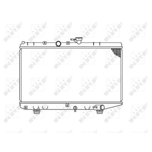 NRF Engine Radiator 53828