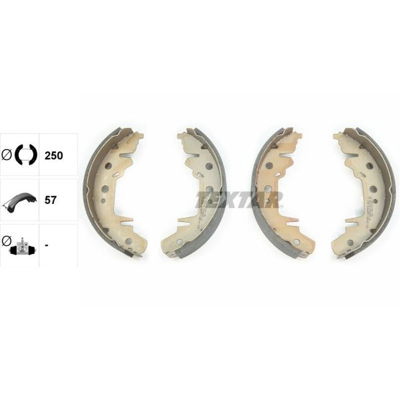 Textar Brake Shoe Set Axle Kit 91056000