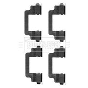 Borg & Beck Brake Pad Accessory Fitting Kit Front BBK1246