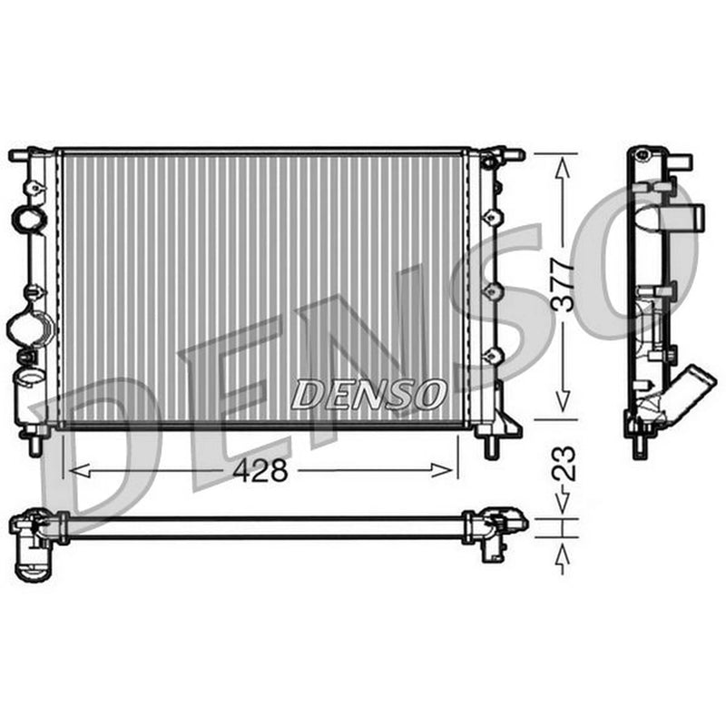 Denso Engine Radiator DRM23032