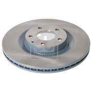 Febi 2 x Internally Vented Front Brake Discs 196888