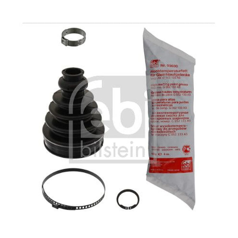 Febi Drive Shaft Bellow Kit transmission sided Rubber 38339