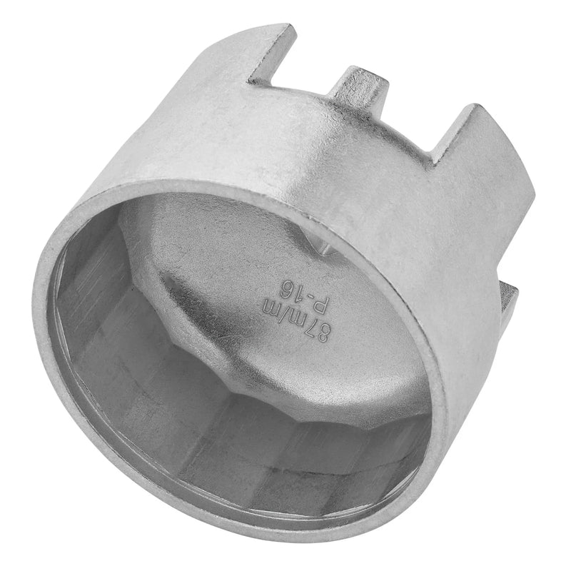 Draper Oil Filter Wrench 1/2" Sq. Dr. 87mm/16 Flutes