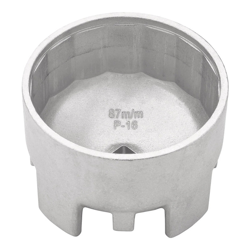 Draper Oil Filter Wrench 1/2" Sq. Dr. 87mm/16 Flutes