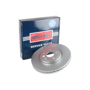 Borg & Beck 2 x Vented Front Brake Discs BBD6143S