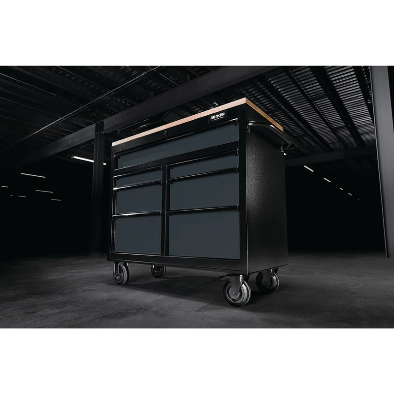 Bunker 7 Drawer Roller Tool Cabinet, 41", Grey