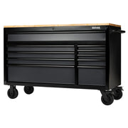 Bunker 10 Drawer Tool Cabinet 56" Grey