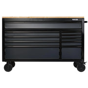 Bunker 10 Drawer Tool Cabinet 56" Grey