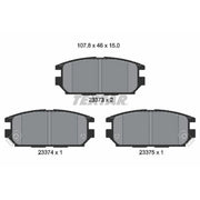 Textar Rear Brake Pad Set 2337301
