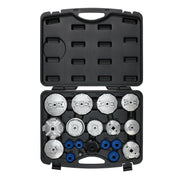 Draper Oil Filter Cap Wrench Set 19 Piece Adjustable 55-90mm