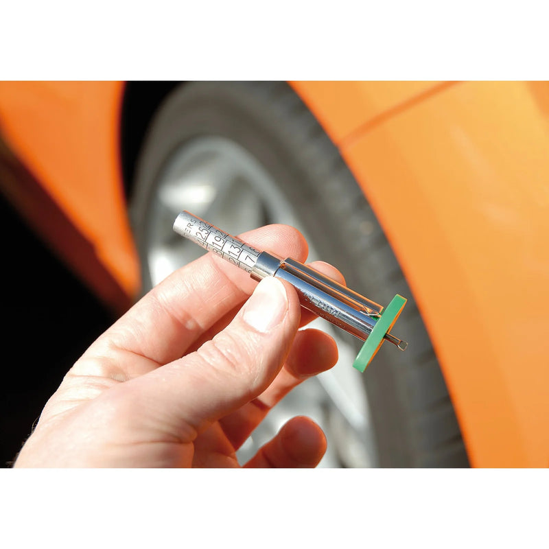Draper Tyre Tread Depth Gauge 1-26mm