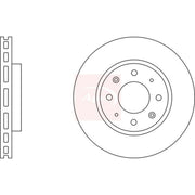 Apec 2 x Vented Front Brake Discs DSK2319