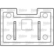 Valeo Electric Window Regulator Lifter Right Front 850311
