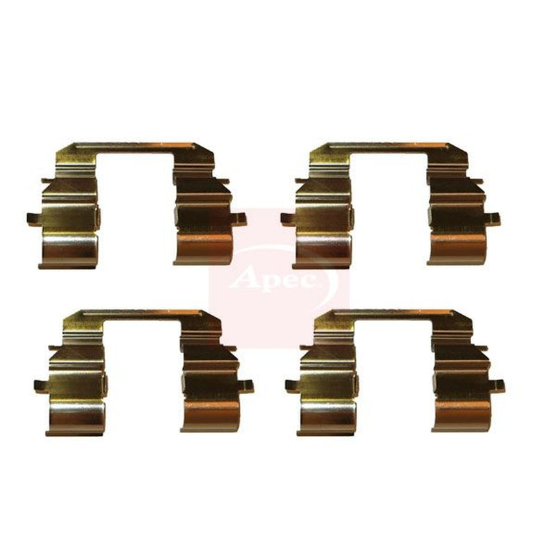 Apec Brake Pad Accessory Fitting Kit Front KIT1280