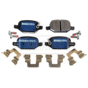 Borg & Beck 4 x Rear Brake Pad Set BBP2412