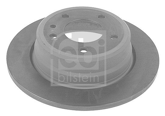Febi 2 x Brake Disc Set Solid Rear