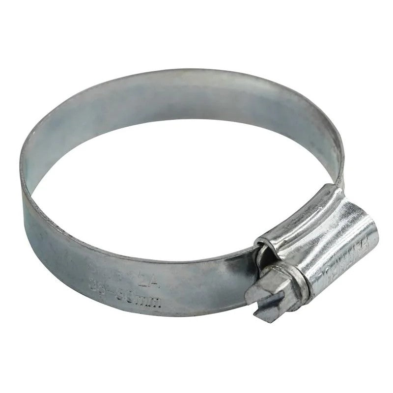 Faithfull 2A Hose Clip - Zinc MSZP 35 - 50mm - FAIHC2AB