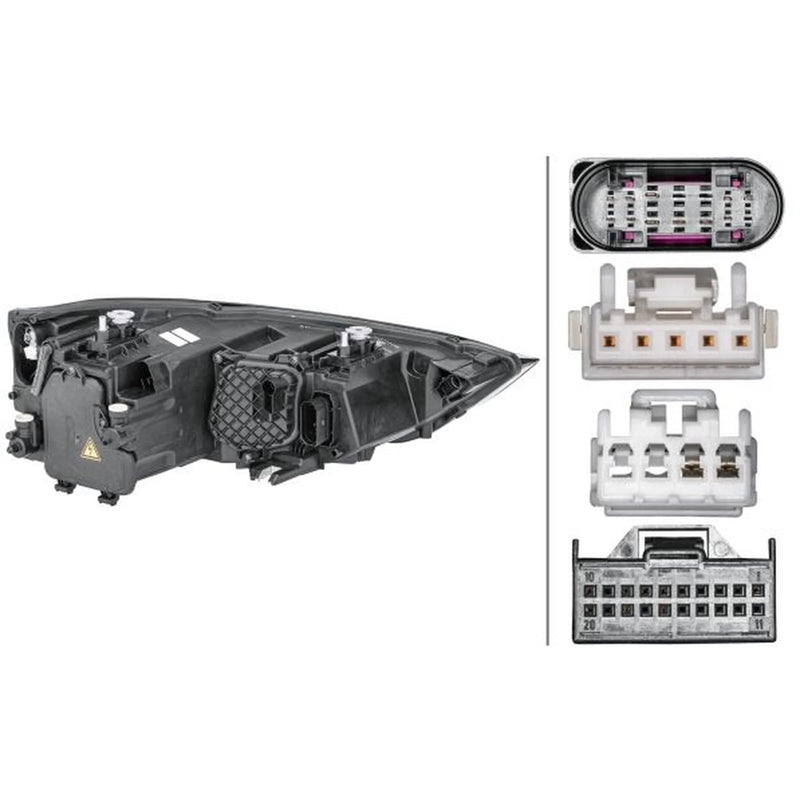 Hella Headlight Headlamp PSY24W Left 1ZS 354 838-111