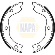 NAPA Parking Brake Shoe Set NBS5015