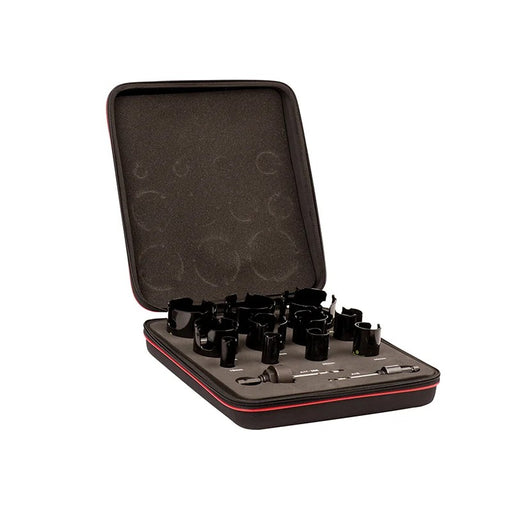 Starrett KMP11021 TCT General Purpose Holesaw Kit, 13 Piece - KMP11021