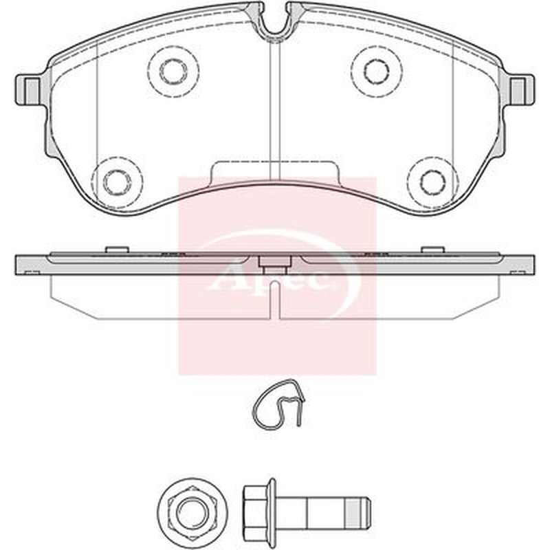 Apec Front Brake Pad Set PAD2399