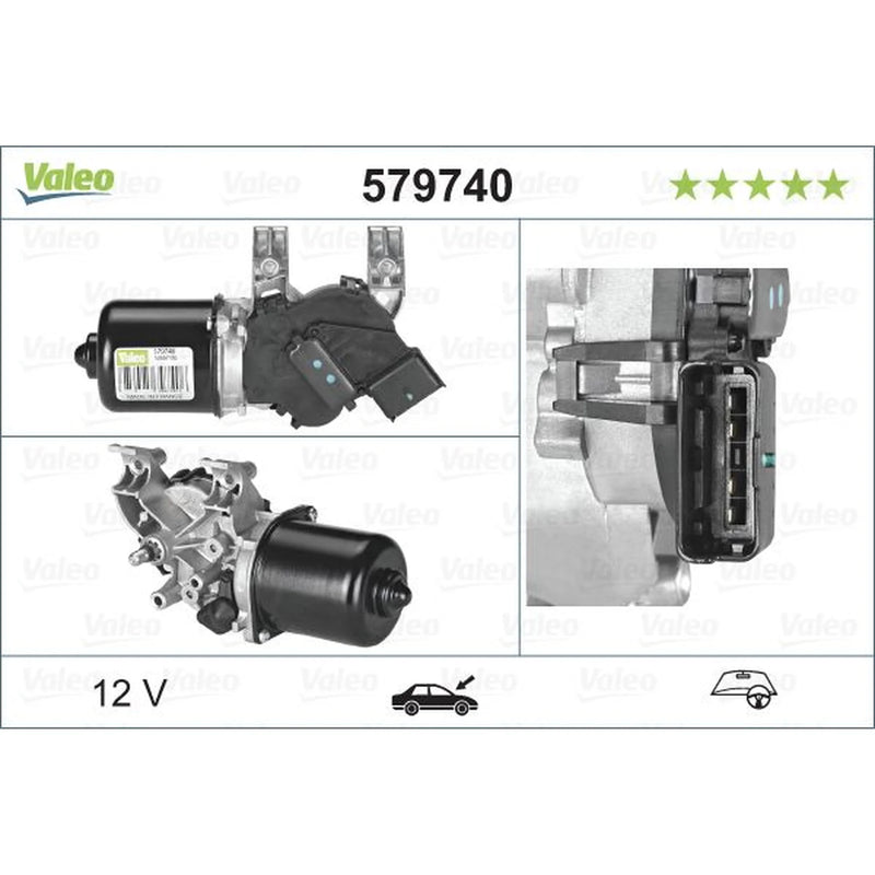 Valeo Front/Rear Wiper Motor Front 579740