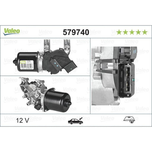Valeo Front/Rear Wiper Motor Front 579740