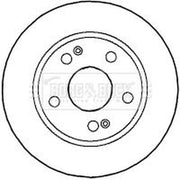 Borg & Beck 2 x Vented Front Brake Discs BBD4591