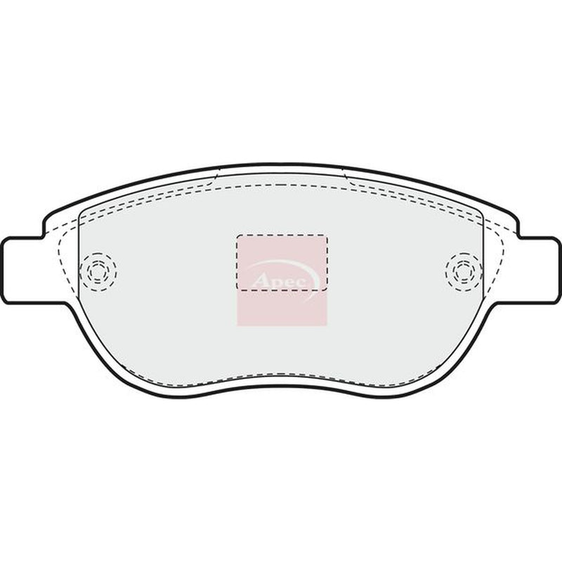 Apec Front Brake Pad Set PAD1194