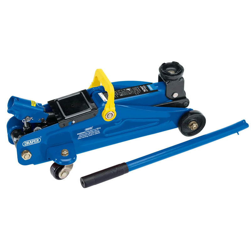 Draper Trolley Jack, 2 & 3 Tonne Capacity, All-Steel Design