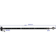 Borg & Beck Brake Hydraulic Hose Line Rear Right BBH9074