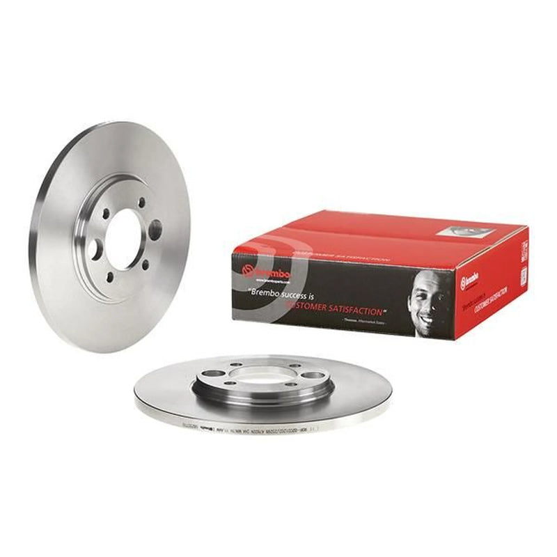 Brembo 2 x Solid Rear Brake Discs 08.2557.10