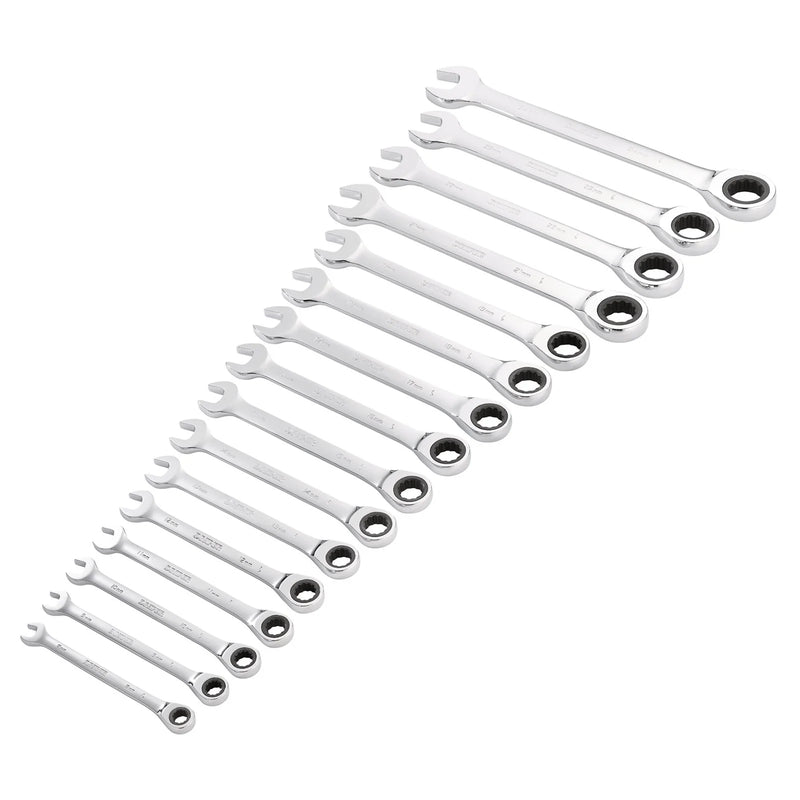 Draper HI-TORQ® Ratchet Combination Spanner Set 16 Piece