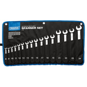 Draper HI-TORQ® Ratchet Combination Spanner Set 16 Piece