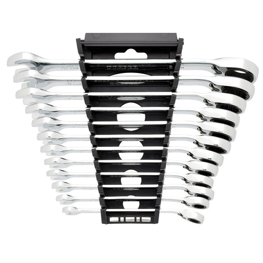 Draper HI-TORQ® Ratchet Combination Spanner Set 12 Piece